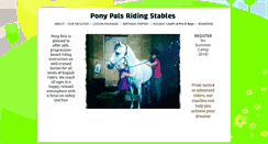 Desktop Screenshot of ponypals.ca